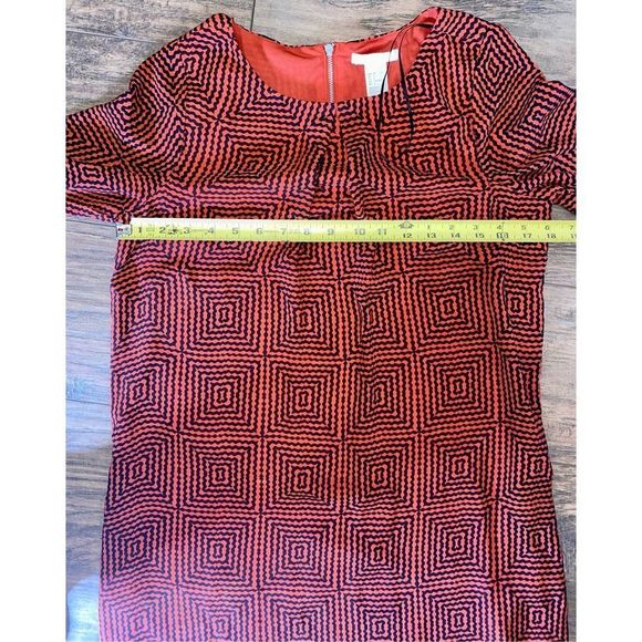 Geo Print 3/4 Sleeved Dress/Tunic - Picture 9 of 10